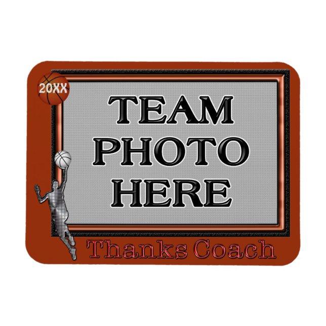 A Great Gift to Give to Your Basketball Coach Magnet (Horizontal)