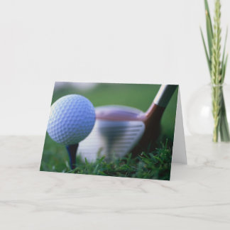 A great golf card to enjoy