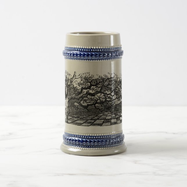 A Great Huge Game of Chess Beer Stein (Center)