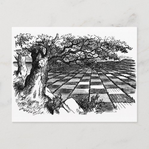 A Great Huge Game of Chess Postcard