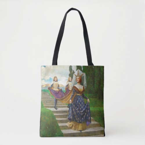 A Great Lady, c. 1910 by John Collier Tote Bag