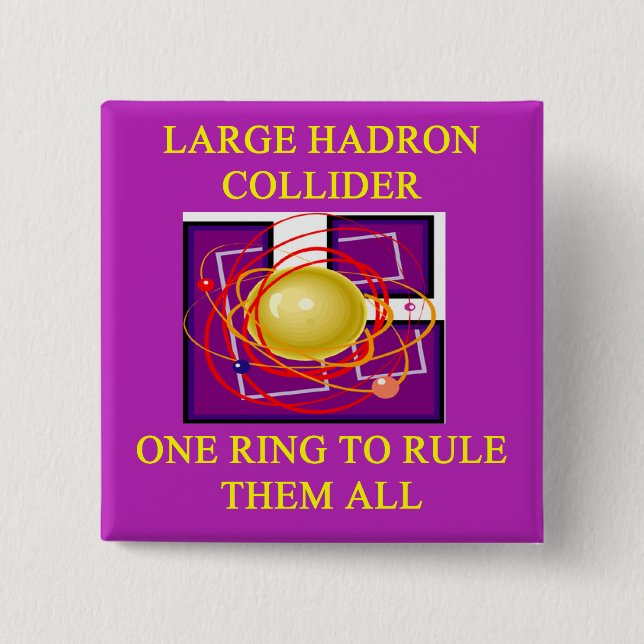A Great Physics Design Button (Front)