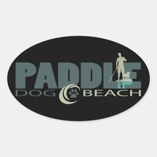 A great sticker for paddleboard lovers (Front)