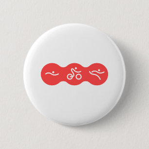 A great Triathlon gift for your friend or family Button