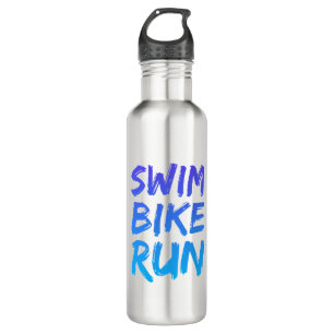 A great Triathlon gift for your friend or family m Stainless Steel Water Bottle