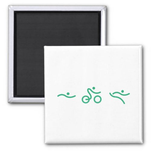 A great Triathlon gift for your friend or family Magnet