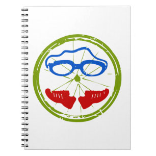 A great Triathlon gift for your friend or family Notebook