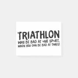 A great Triathlon gift for your friend or family Post-it Notes