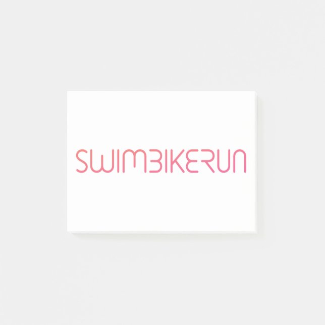 A great Triathlon gift for your friend or family Post-it Notes (Front)
