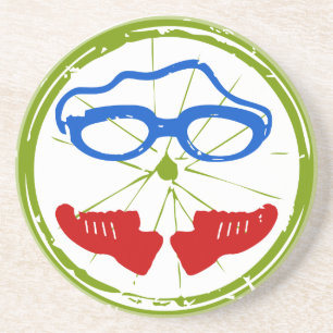 A great Triathlon gift for your friend or family Sandstone Coaster