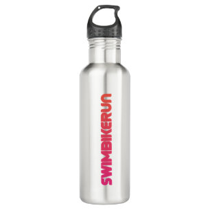 A great Triathlon gift for your friend or family.. Stainless Steel Water Bottle