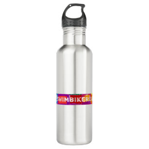 A great Triathlon gift for your friend or family Stainless Steel Water Bottle