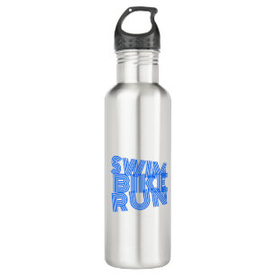 A great Triathlon gift for your friend or family.. Stainless Steel Water Bottle