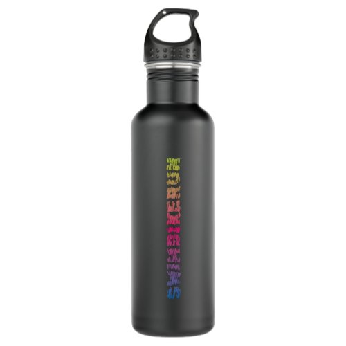 A great Triathlon gift for your friend or family Stainless Steel Water Bottle