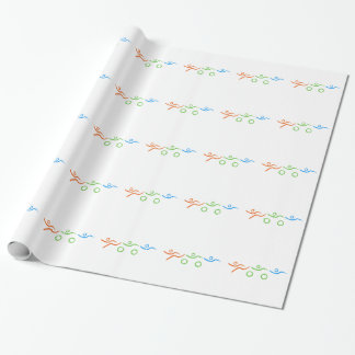 A great Triathlon gift for your friend or family Wrapping Paper