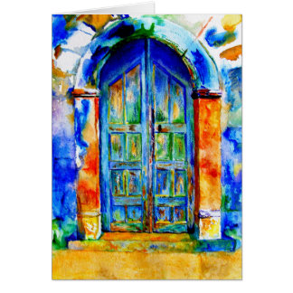 A Grecian Door. Cards