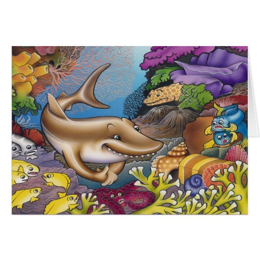A Greedy Shark Cards (Front Horizontal)