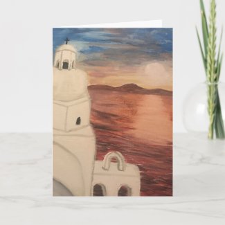 A Greek Island Card