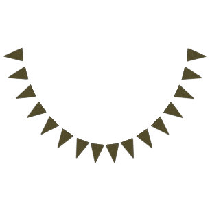 a green and white background with a wavy pattern bunting flags