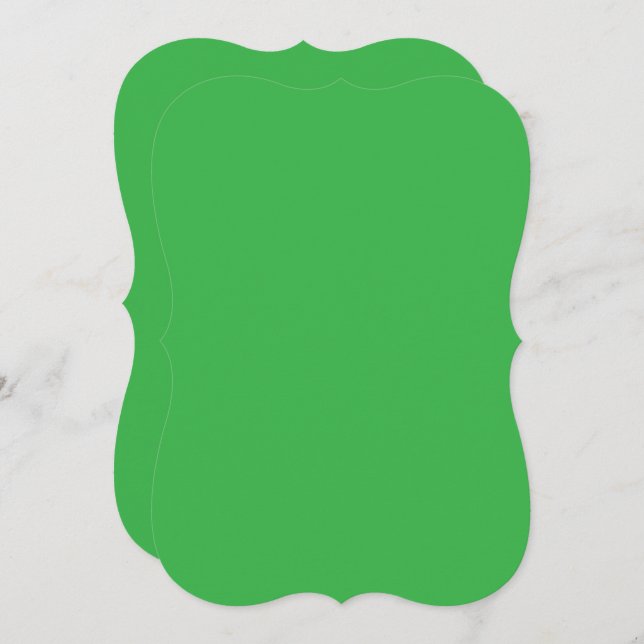 a green background with a white border (Front/Back)