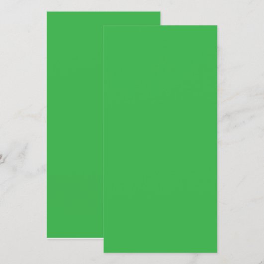 a green screen with a white background (Front/Back)