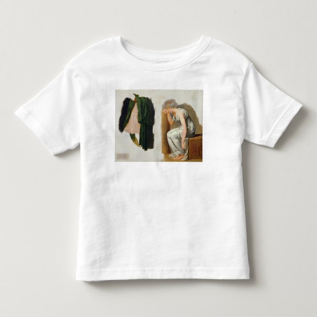 A green toga and Camille Toddler T-shirt (Front)