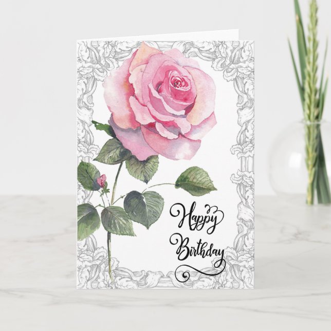 A Greeting Card for Birthdays (Front)