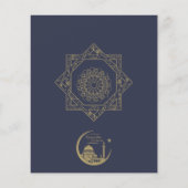 A greeting card suitable for the celebration of Ra (Back)