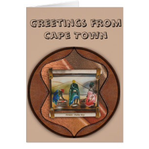 A greeting card with a message