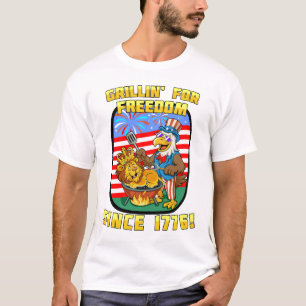 A grill in honor of freedom. 1776 T-Shirt