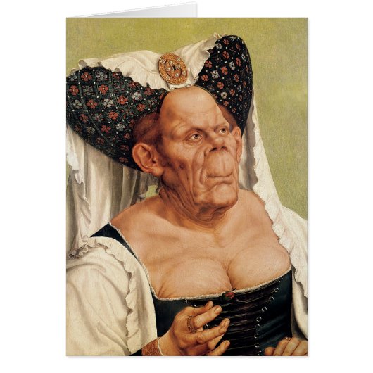 A Grotesque Old Woman, possibly Princess Margaret (Front)