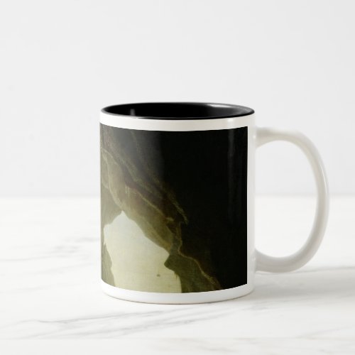 A Grotto in the Gulf of Salernum Two_Tone Coffee Mug