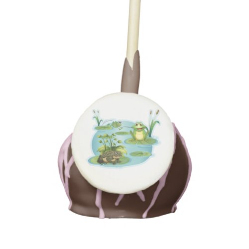 A group of beautiful frogs T_Shirt Cake Pops