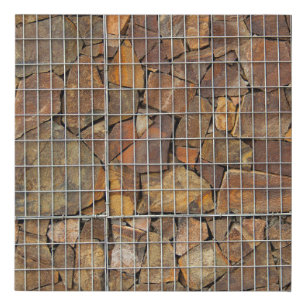 A grungy brick wall texture as backgroundabstract, faux canvas print