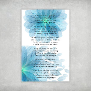 A Guiding Light: Poetic Tribute to Mom Poster