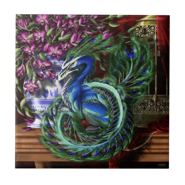 A Guilded Caged Tile (Front)