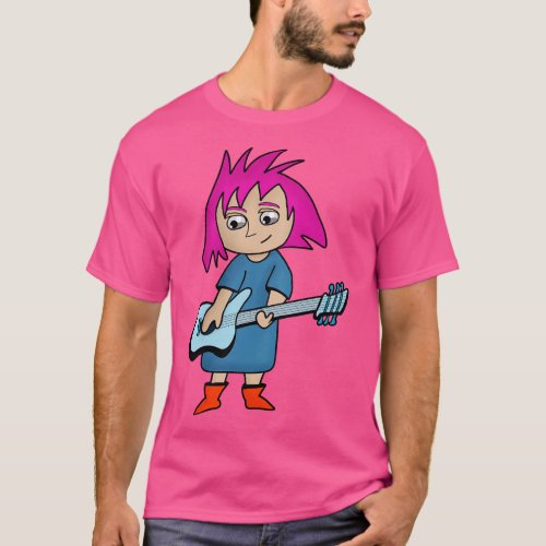 A Guitarist Girl T_Shirt