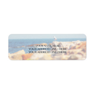 A Gull's Post Label