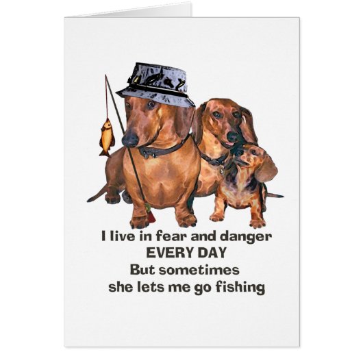 A guy that likes to fish cards (Front)