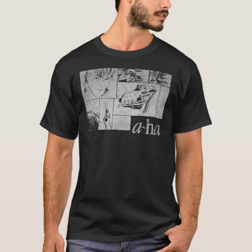 a_ha band 80s retro distressed vintage classic tsh T_Shirt