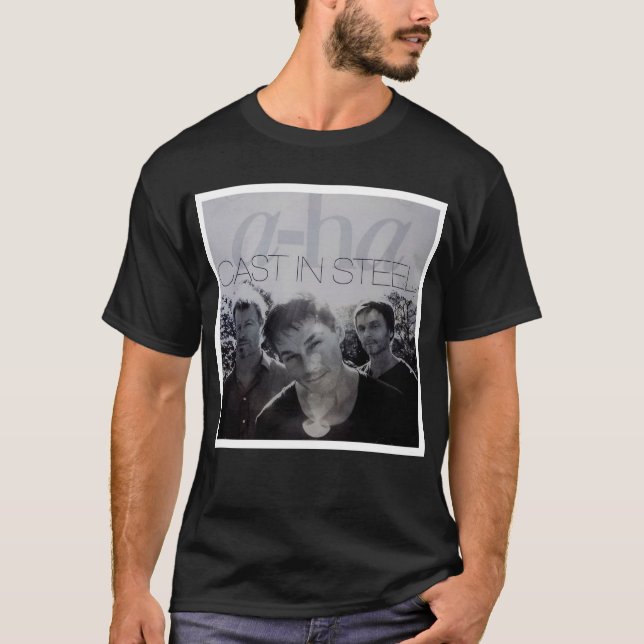 A-ha - Cast in Steel album 2015 T-Shirt (Front)