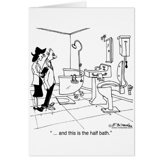 A Half Bath Cards (Front)