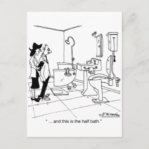 A Half Bath Postcard