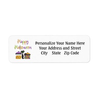 Halloween Address Labels, Decals and Stickers