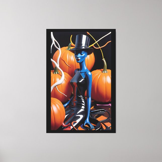 A Halloween Dream - Ken Gage Art Canvas Print (Front)