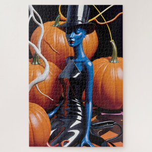 A Halloween Dream - Ken Gage Art Jigsaw Puzzle