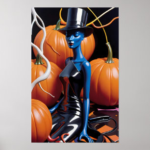 A Halloween Dream - Ken Gage Art Poster