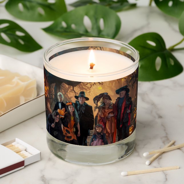 A Halloween Night of Mystery and Magic Scented Candle (Lit)