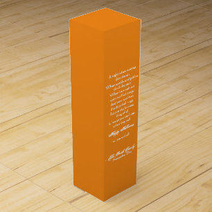 A Halloween Poem Wine Gift Box