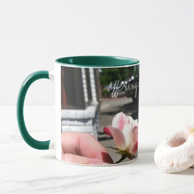 A Hand Up is not a Hand-Out Mug (With Donut)